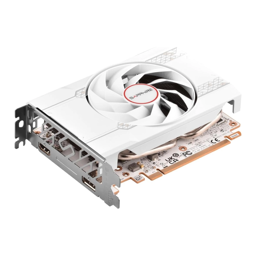 SAPPHIRE GRAPHIC CARD RADEON RX 6500 XT ITX PURE 8GB DDR6 GAMING OC (Single Fan) view 3